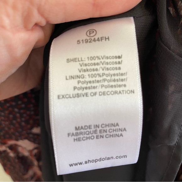 Anthropologie Dolan Left Coast Stratton Dress Maxi Long Smocked Floral Carbon - Picture 8 of 12